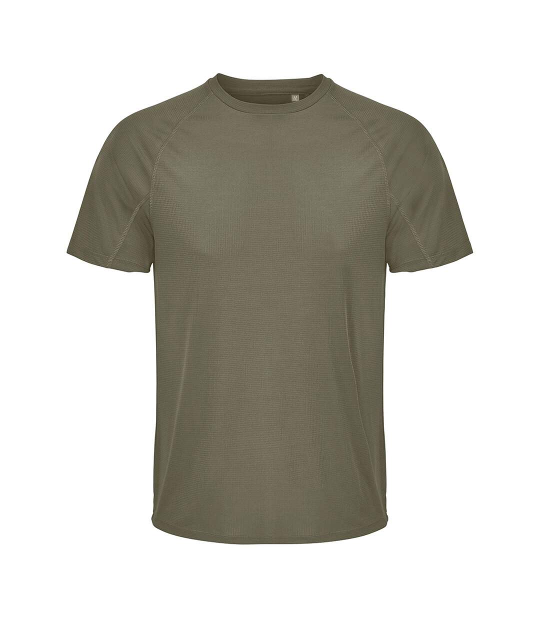 T-shirt Performance Adulte Vert Militaire SOLS-1
