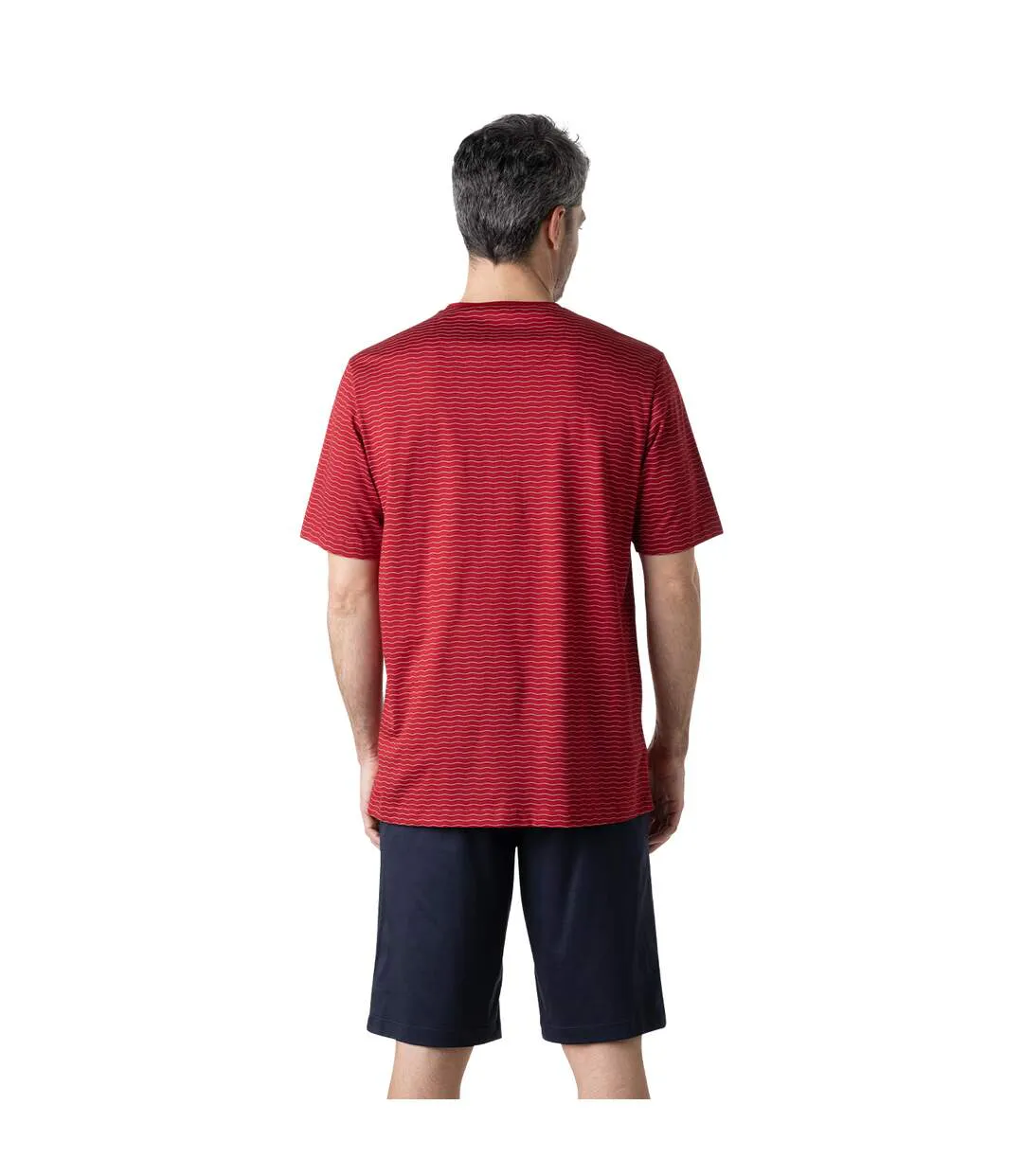 Pyjama court homme Mercerisé Eminence-3