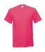 Mens Short Sleeve Casual T-Shirt (Hot Pink) - UTBC3904