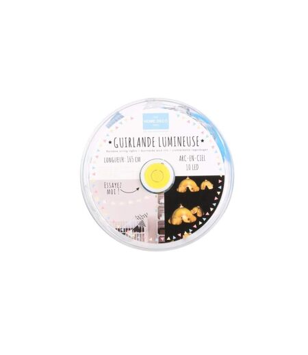 Guirlande Lumineuse Arc En Ciel 165cm Multicolore