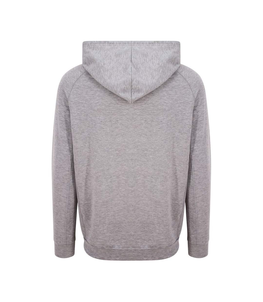 Sweat à capuche adulte gris AWDis Cool