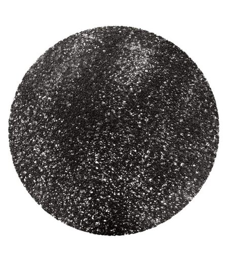 Set de Table Rond Tortilla 38cm Noir