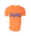 T-Shirt orange homme redskins ts6214-2