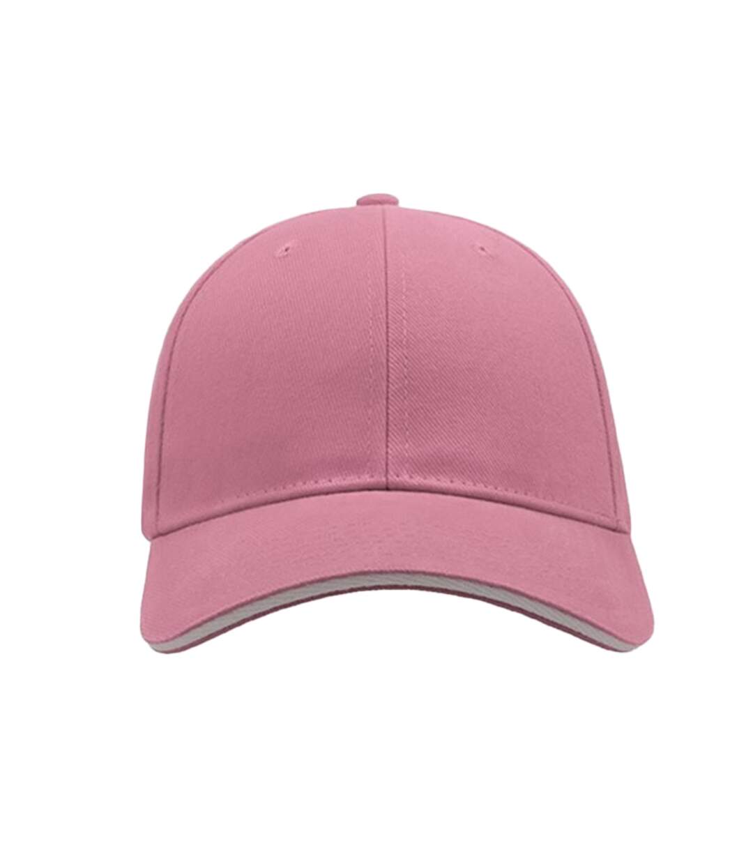 Casquette sandwich en coton épais mixte rose Atlantis