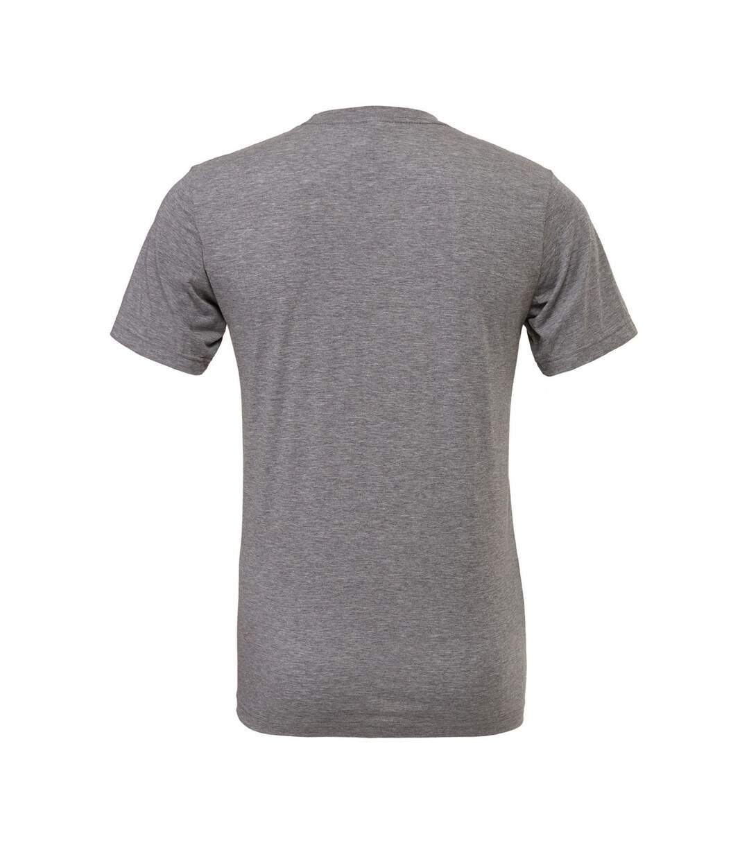 Canvas Triblend T-shirt À Manches Courtes Homme Gris Chiné Bella + Canvas-2