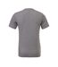 Canvas Triblend T-shirt À Manches Courtes Homme Gris Chiné Bella + Canvas-2