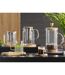 Lot de 6 Dessous de verre en bambou et son rack de rangement-3