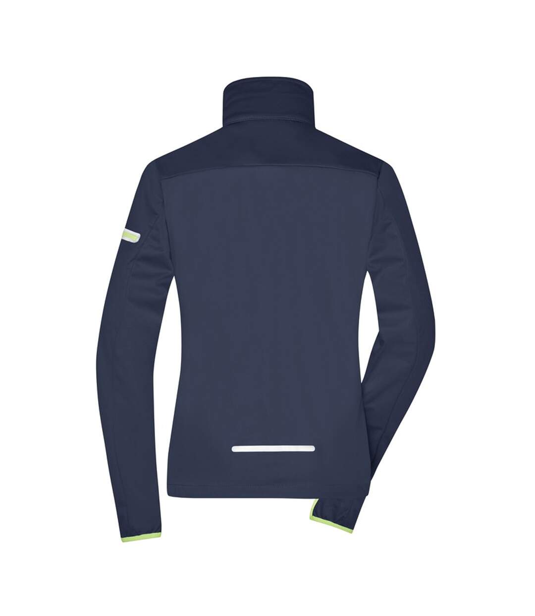 Veste Softshell Femme Bleu Marine Jaune Vif James And Nicholson-2
