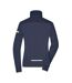 Veste Softshell Femme Bleu Marine Jaune Vif James And Nicholson-2