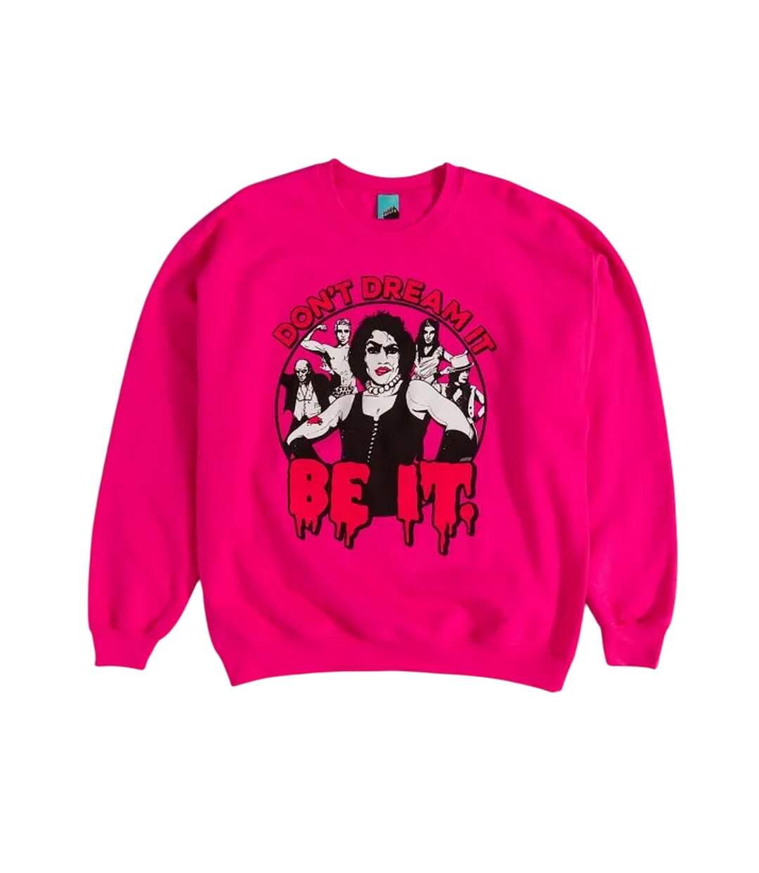 Sweat Dont Dream It Be It Adulte Rose The Rocky Horror Picture Show-1