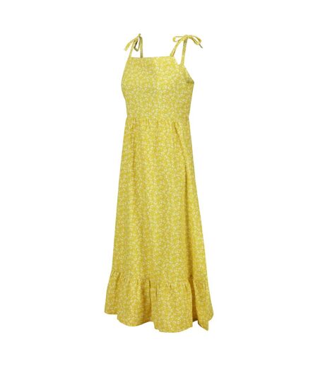 Womens/ladies orla kiely parsley sundress yellow Regatta