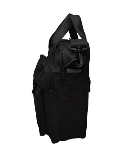 Sacoche tendance pour homme - Toile - Bandoulière ajustable, multi-poches pour ordinateur