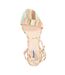 Womens/ladies Lo Memee Woven Mid High Heel Sandals Multicoloured Dune London-4