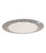 Lot de 6 Assiettes Plates The Palm Resort 26cm Noir-2