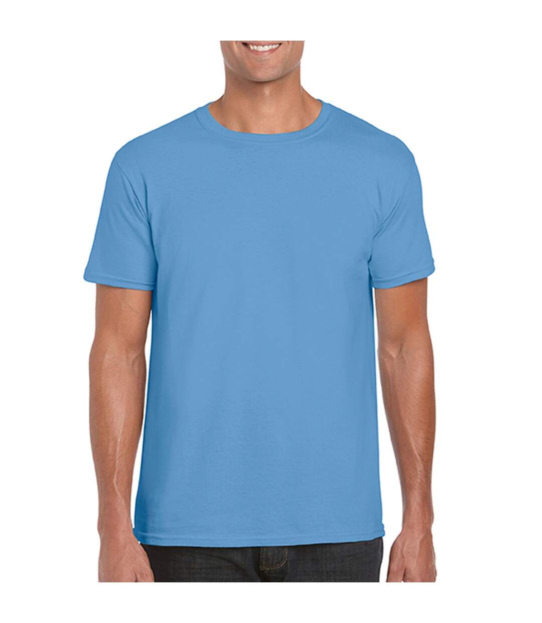 T-shirt Softstyle Adulte Bleuet Clair Gildan-1