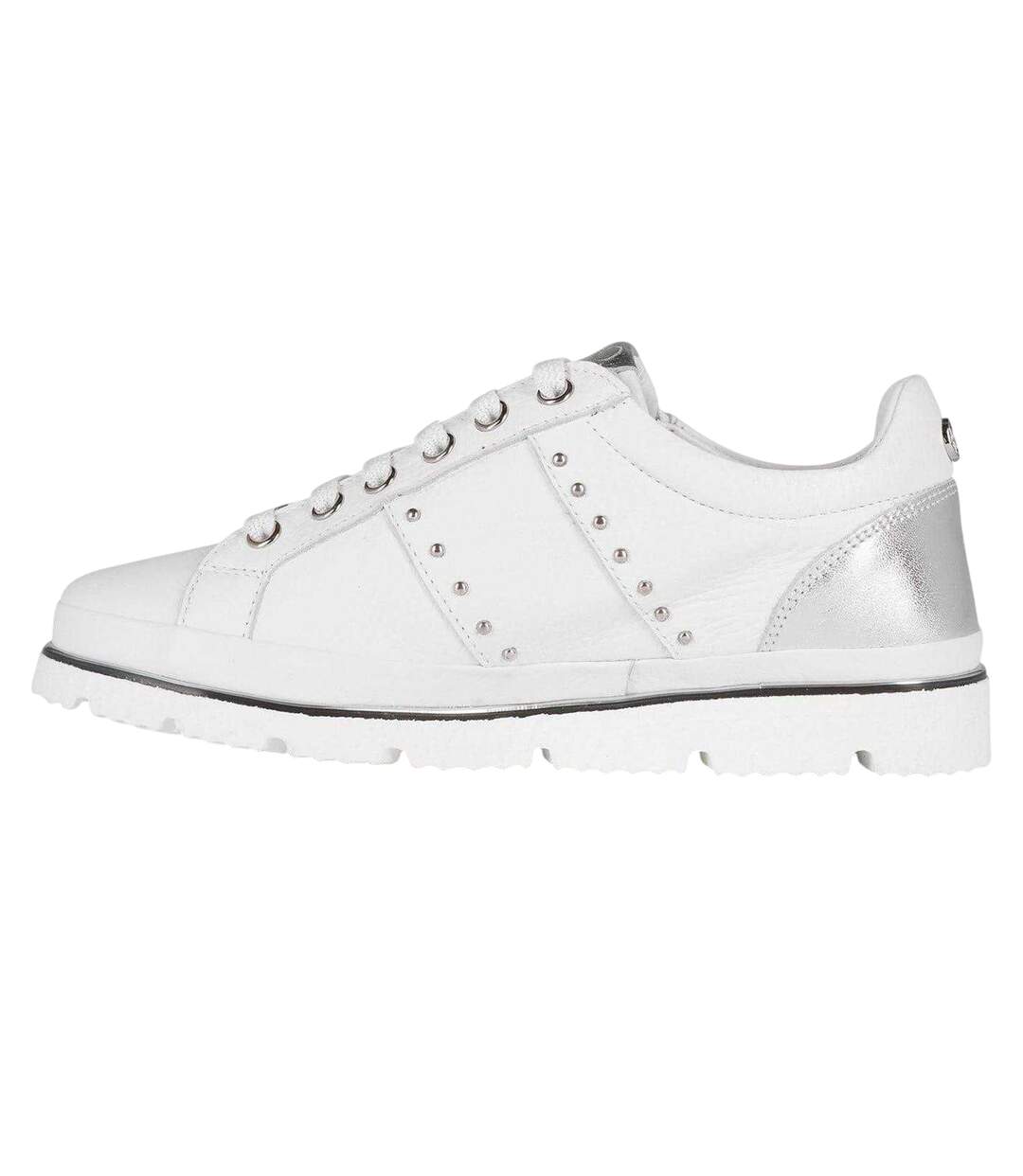 Baskets Brasina Femme Blanc Moda In Pelle-3