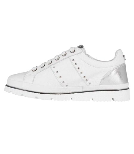 Baskets Brasina Femme Blanc Moda In Pelle