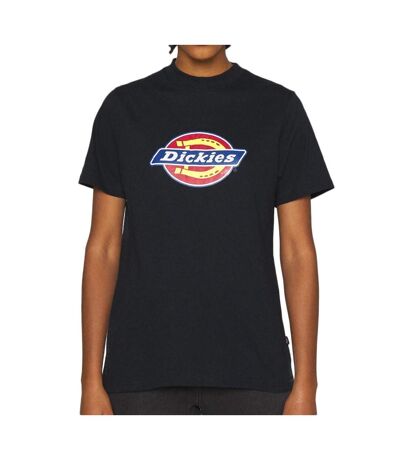 T-shirt Noir Femme Dickies Icon - M