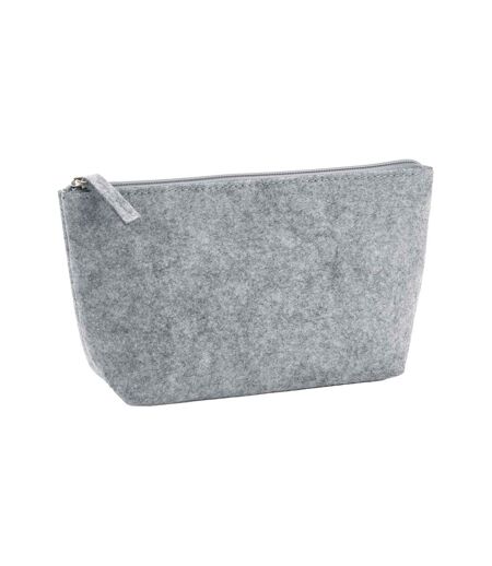 Sac à accessoires 19 cm x 9 cm x 18 cm gris chiné Bagbase