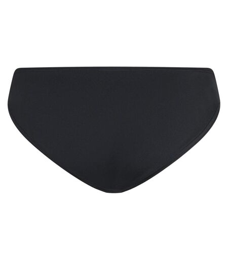 Womens/ladies Tahiti Low Rise Swim Briefs Black Zoggs