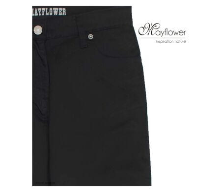 Pantalon Mayflower M957 Noir : la robustesse de la gabardine alliée au confort stretch