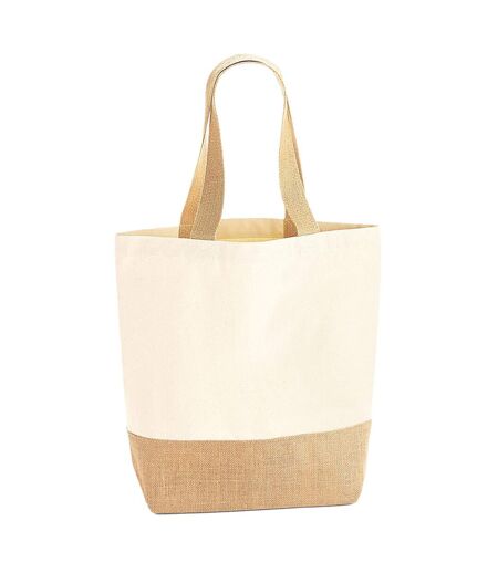 Sac À Provisions En Toile De Jute Taille Unique Beige Pâle Westford Mill