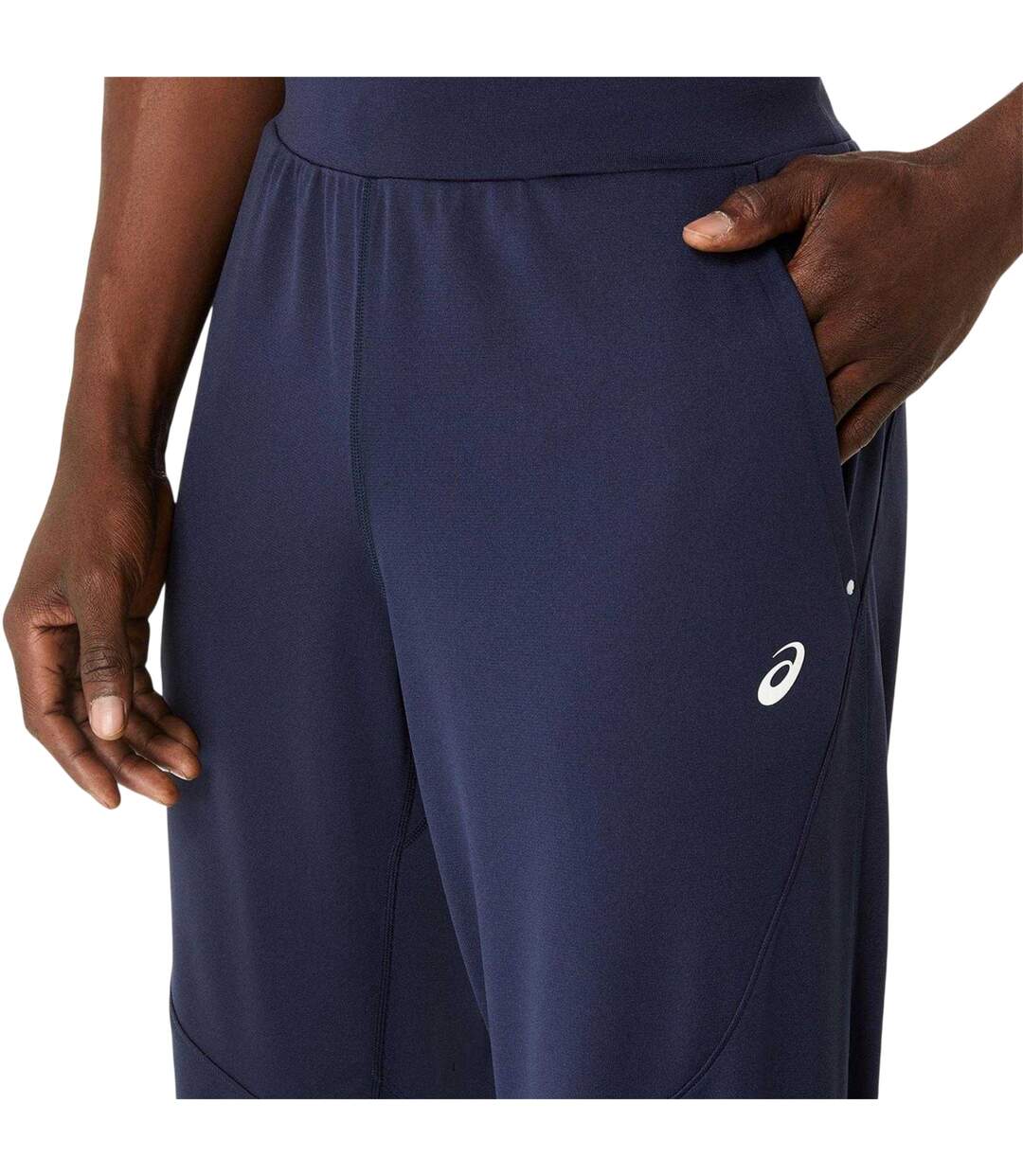 Pantalon De Survêtement Court Homme Bleu Nuit Asics-3