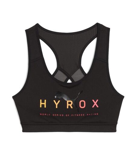 Brassière noire femme puma hyrox - s