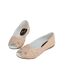 Good For The Sole Womens/Ladies Layla Woven Leather Pumps (Blush) - UTDP1446