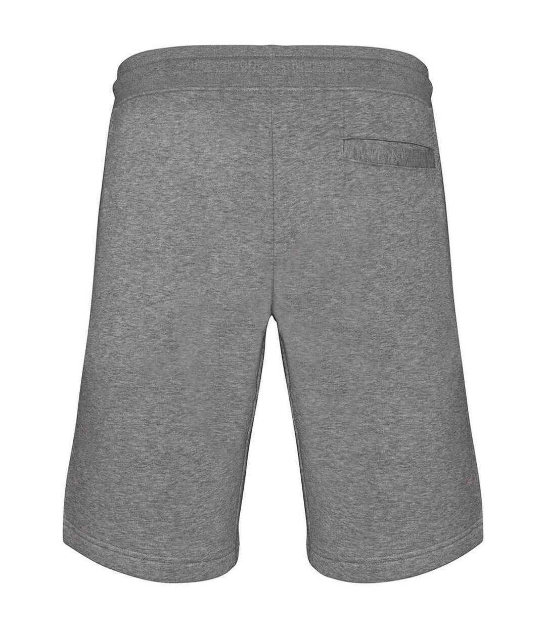 Mens sweat shorts moon grey heather Native Spirit-2