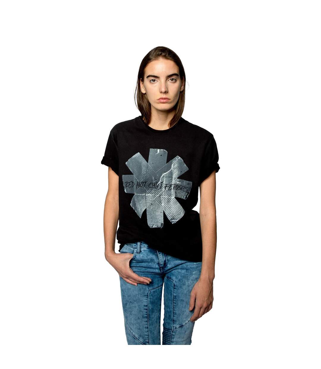 T-shirt Duct Tape Adulte Noir Amplified-3