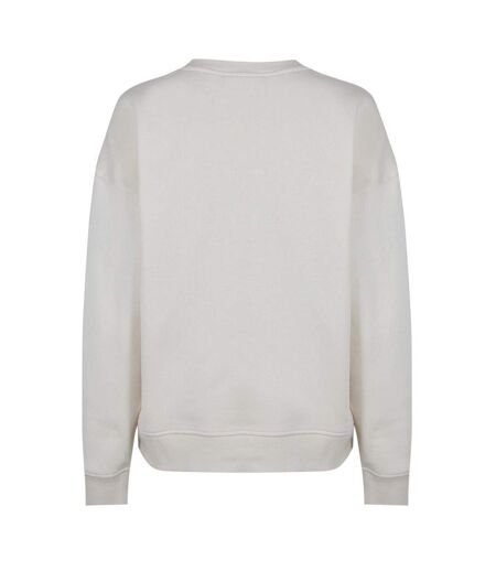 Sweat Manches Tombantes Femme Beige Pâle Calvin Klein