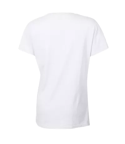 T-shirt Femme Blanc Cassé Gildan