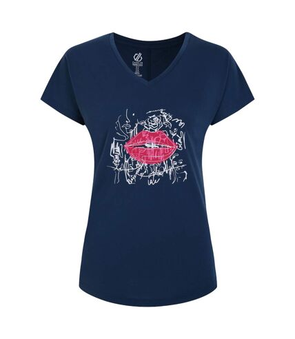 T-shirt calm femme denim sombre Dare 2B