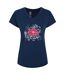 T-shirt calm femme denim sombre Dare 2B