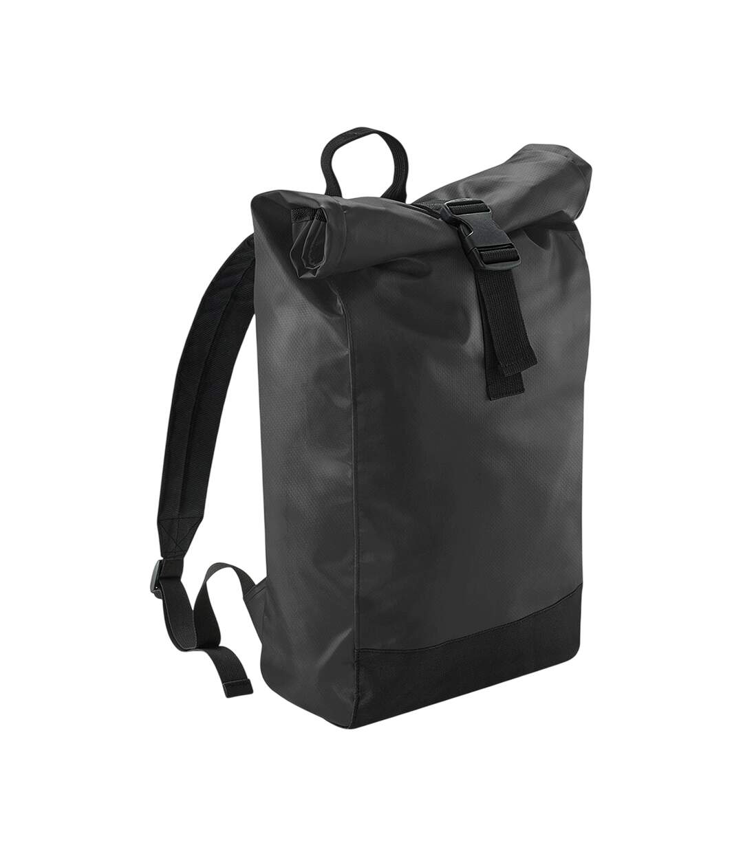 Sac À Dos Motif/style Haut À Rouler Tarp Taille Unique Noir Bagbase-1