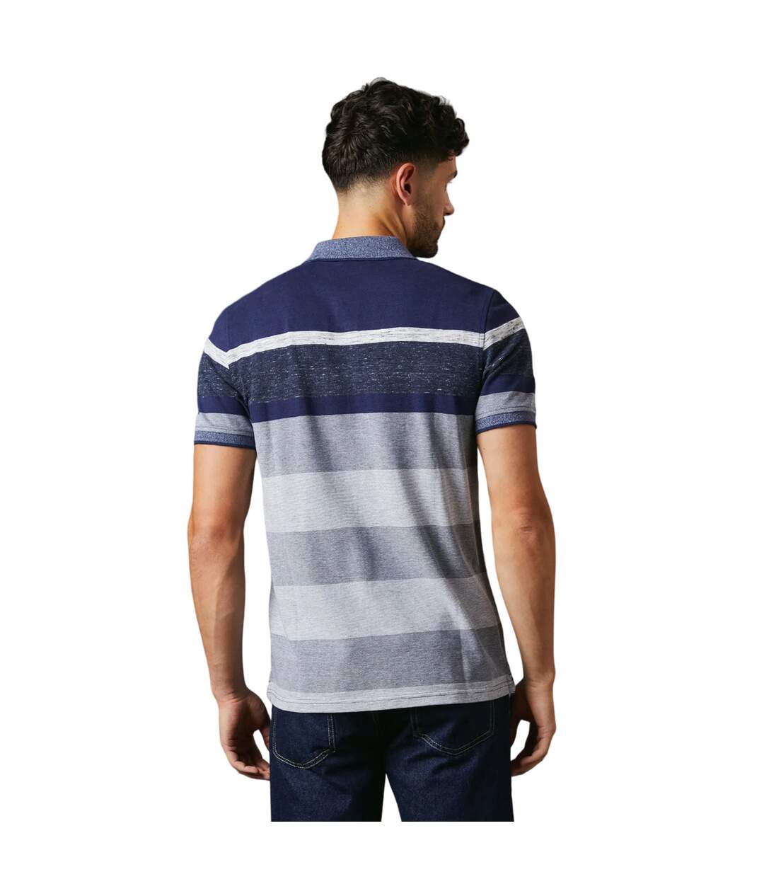 Polo orlando homme gris Maine-2