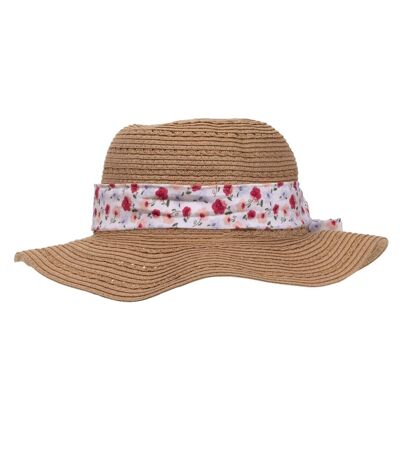 Isotoner Chapeau femme foulard décoratif, ajustable tour de tête