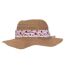 Isotoner Chapeau femme foulard décoratif, ajustable tour de tête-1