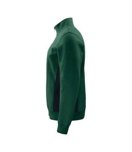 Projob Mens Half Zip Sweatshirt (Forest Green) - UTUB781