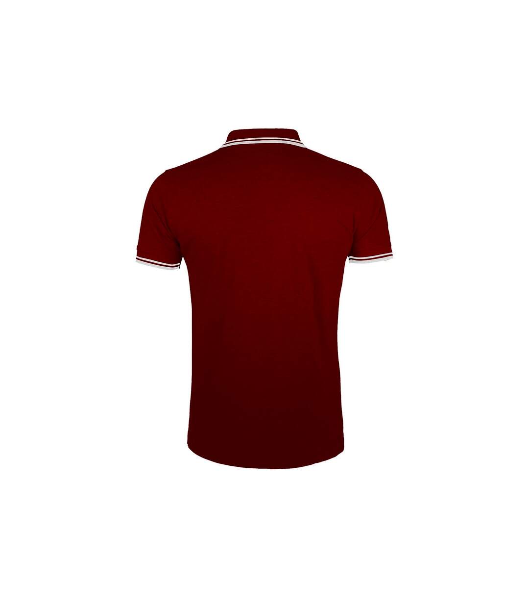 SOLS - Polo manches courtes PASADENA - Homme (Rouge/blanc) - UTPC2431