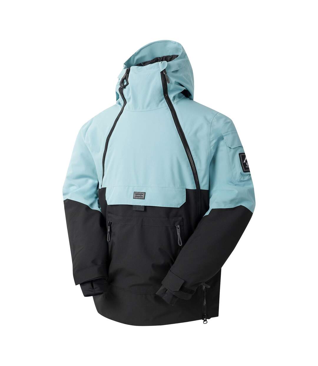 Blouson De Ski T-bar Overhead Homme Jade Bleu Noir Dare 2B-4