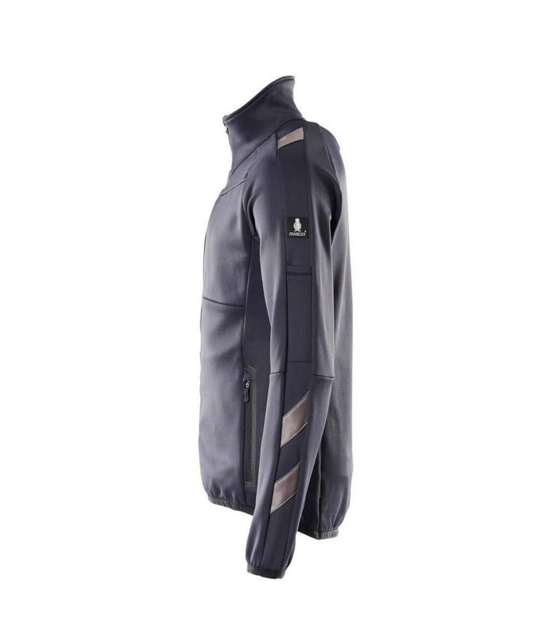 Mens Unique Fleece Jacket Dark Navy Mascot-4