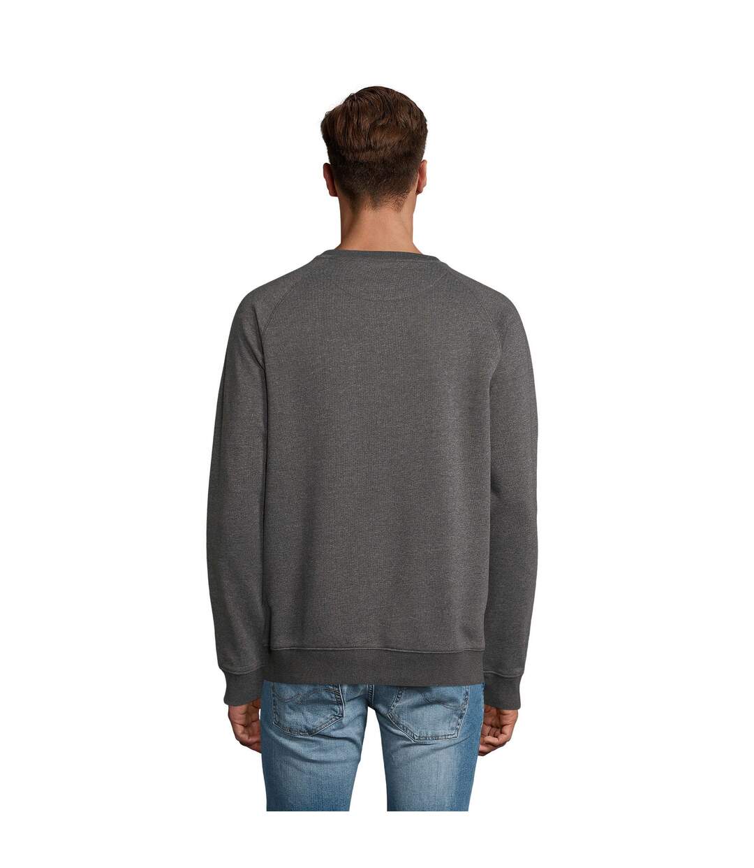 Sweat Space Adulte Charbon Chiné SOLS-3