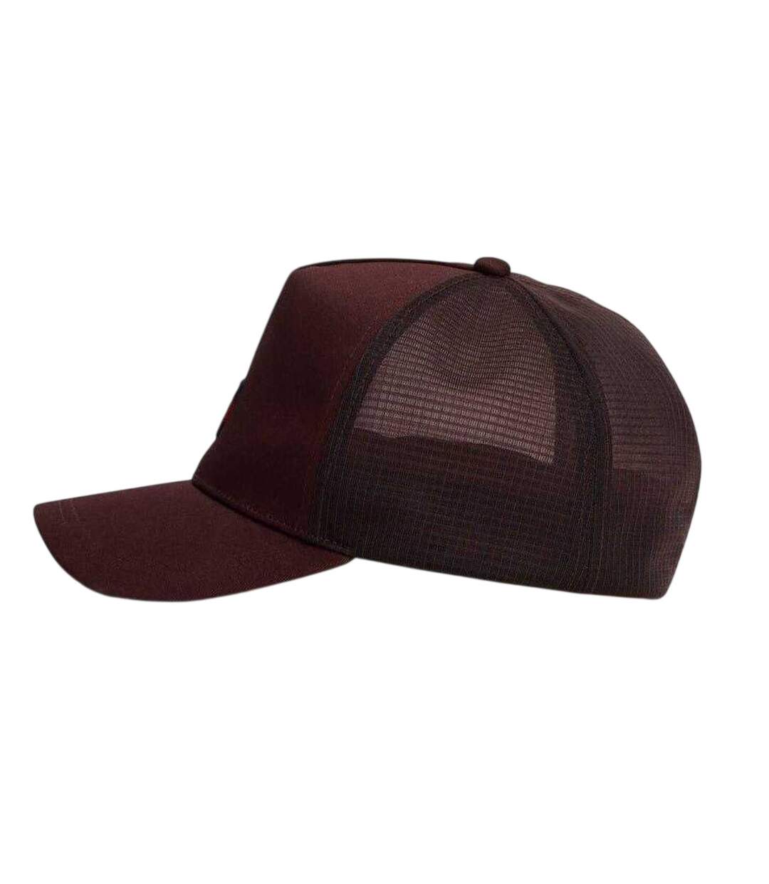 Logo Adjustable Trucker Cap Brown Tommy Jeans-4