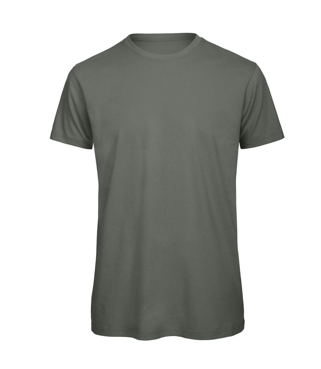 T-shirt en coton bio homme vert foncé B&C Favourite