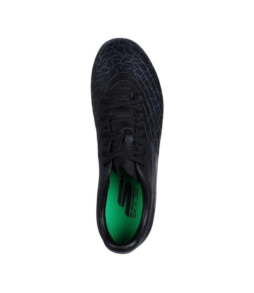 Chaussures De Foot Pour Terrain Ferme Motif/style Fissuré Skx 1.5 Adulte Noir Argenté Skechers-3