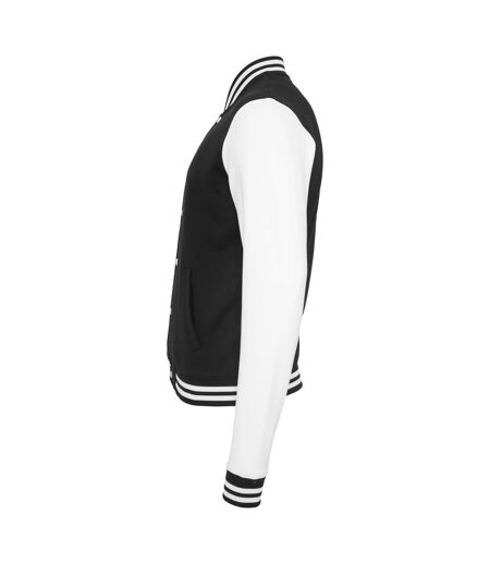 Veste De Survêtement College Homme Noir Blanc Urban Classics