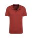 Polo Cordyline Homme Rouille Mountain Warehouse-4
