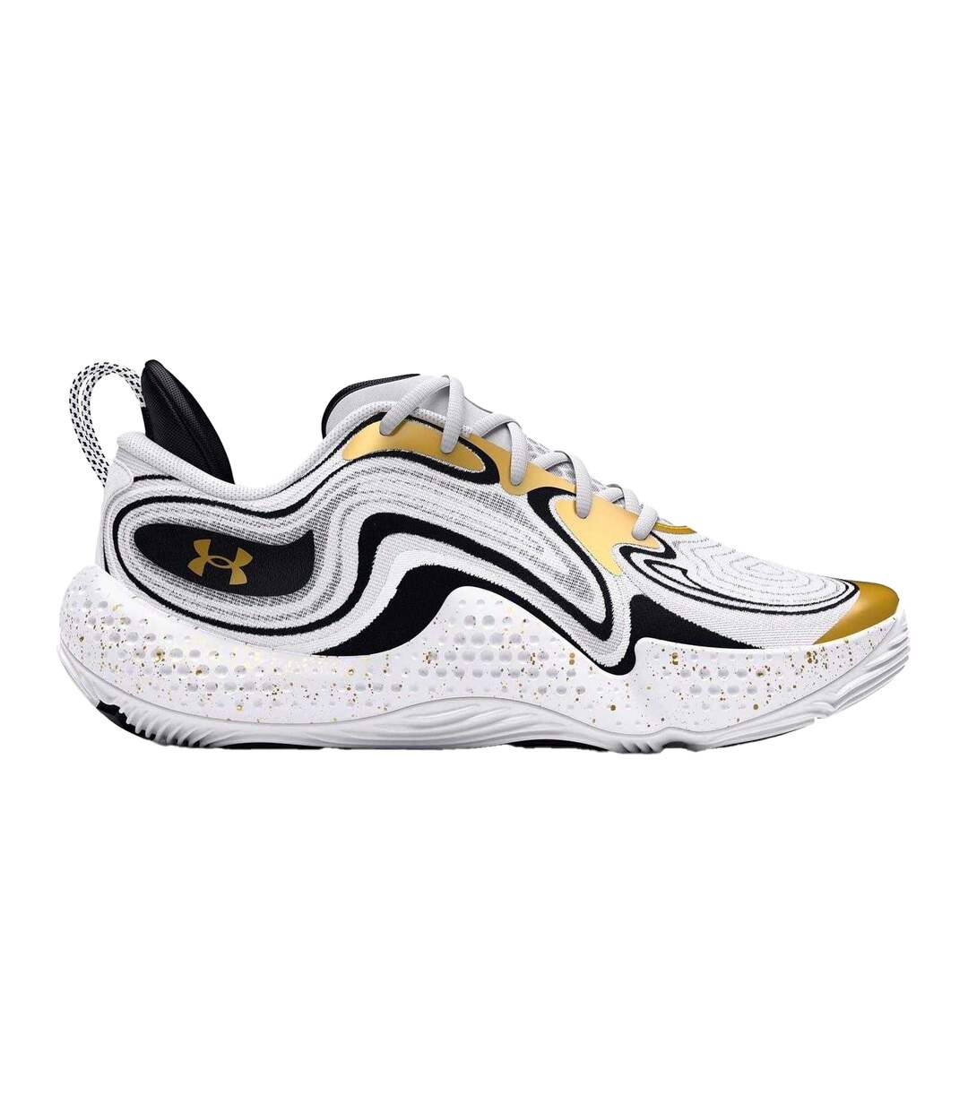 Chaussures De Basket Basket Spawn Homme Blanc Under Armour-1